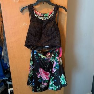 BRAND NEW Two Piece Masquerade Dress